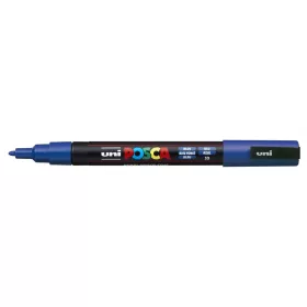Dekormarker 0,9-1,3mm, Uni Posca PC-3M kék