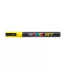 Dekormarker 0,9-1,3mm, Uni Posca PC-3M sárga