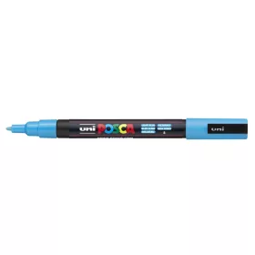 Dekormarker 0,9-1,3mm, Uni Posca PC-3M világoskék