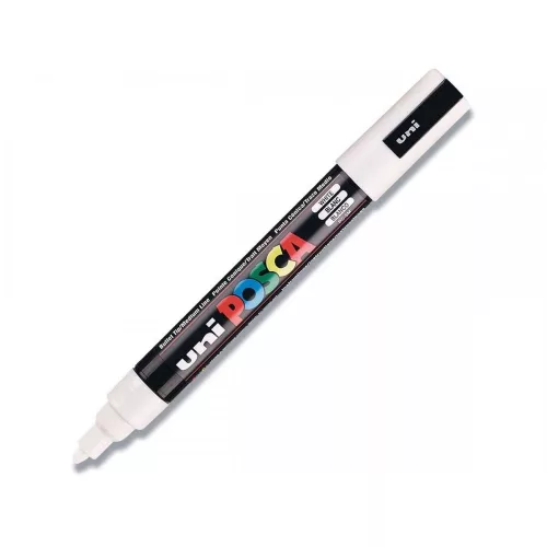 Dekormarker 1,8-2,5mm, Uni Posca PC-5M fehér