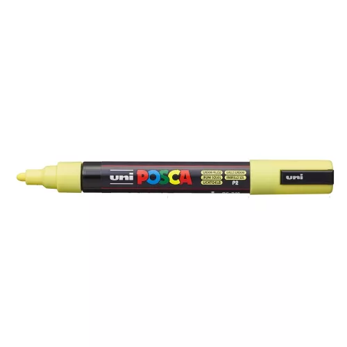 Dekormarker 1,8-2,5mm, Uni Posca PC-5M napsárga