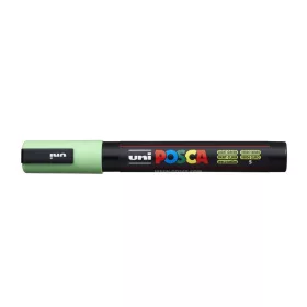 Dekormarker 1,8-2,5mm, Uni Posca PC-5M világoszöld