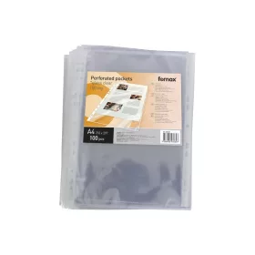   Genotherm lefűzhető A4, 100 micron, víztiszta Fornax 100 db/csomag