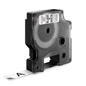   Feliratozógép szalag Dymo D1 S0720530/45013 12mmx7m ORIGINAL fekete/fehér