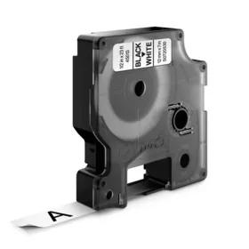   Feliratozógép szalag Dymo D1 S0720530/45013 12mmx7m ORIGINAL fekete/fehér