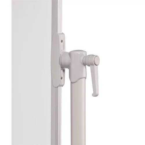 Fehértábla forgatható kétoldalas mágneses 90x120cm,  STC201 Franken