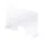 Védőfal asztali 84,5x67cm, fekvő, átlátszó  SSW8570 Franken