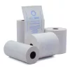 Hőpapír 110 mm széles, 28fm hosszú, cséve 12mm, 5 tekercs/csomag, ( 110/50 ) BPA mentes, hátoldalán nyomott