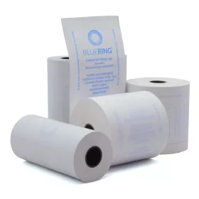   Hőpapír 110 mm széles, 28fm hosszú, cséve 12mm, 5 tekercs/csomag, ( 110/50 ) BPA mentes, hátoldalán nyomott