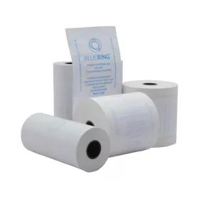   Hőpapír 110 mm széles, 28fm hosszú, cséve 12mm, 5 tekercs/csomag, ( 110/50 ) BPA mentes, hátoldalán nyomott