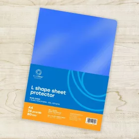   Genotherm 'L' A4, 80 micron kék 25 db/csomag, Bluering®,