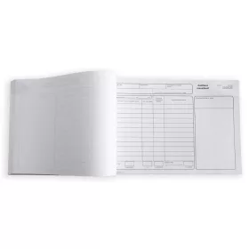 Autóbusz menetlevél A4, 100lap,os fekvő D.GEPJ.41