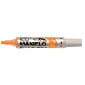   Táblamarker 2,5mm, kerek hegyű, Pentel Maxiflo citromsárga