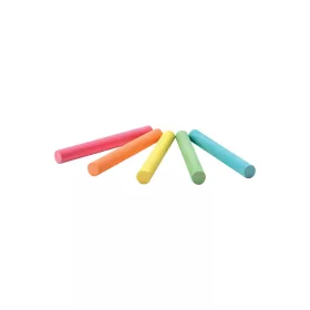   Táblakréta kerek pormentes 10 db/doboz, Connect vegyes színek