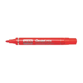   Alkoholos marker fém testű 4,3mm kerek hegyű N50-BE Pentel Extreme piros