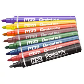   Alkoholos marker fém testű 4,3mm kerek hegyű N50-VE Pentel Extreme lila