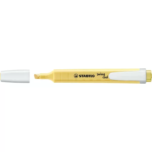 Szövegkiemelő 1-4mm, vágott hegy Stabilo Swing cool 275/24 sárga