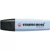 Szövegkiemelő 2-5mm, vágott hegyű, STABILO Boss original 70/111 pastel ködös kék