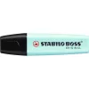 Szövegkiemelő 2-5mm, vágott hegyű, STABILO Boss original 70/113 pastel türkiz