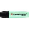 Szövegkiemelő 2-5mm, vágott hegyű, STABILO Boss original 70/116 pastel menta