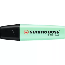   Szövegkiemelő 2-5mm, vágott hegyű, STABILO Boss original Pastel menta