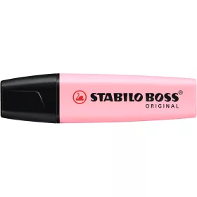   Szövegkiemelő 2-5mm, vágott hegyű, STABILO Boss original 70/129 pastel pink