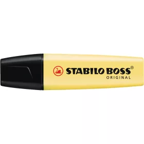   Szövegkiemelő 2-5mm, vágott hegyű, STABILO Boss original 70/144 pastel vanília