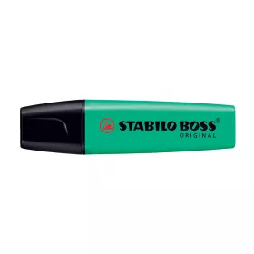   Szövegkiemelő 2-5mm, vágott hegyű, STABILO Boss original 70/51 türkiz