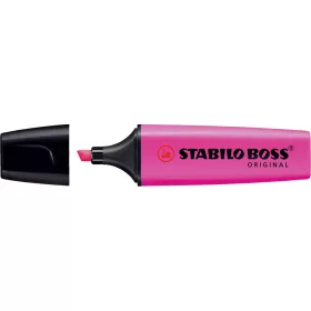   Szövegkiemelő 2-5mm, vágott hegyű, STABILO Boss original pink