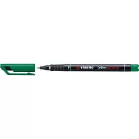 Alkoholos marker 0,7mm, STABILO OHPen F zöld