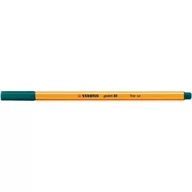 Rostirón, tűfilc 0,4mm, STABILO Point 88 fenyő zöld