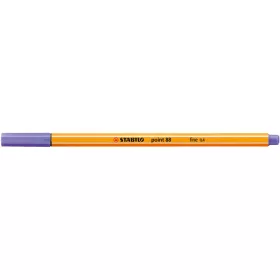 Rostirón, tűfilc 0,4mm, STABILO Point 88 halvány lila