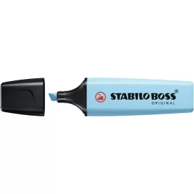   Szövegkiemelő 2-5mm, vágott hegyű, STABILO Boss original 70/112 pastel jeges kék