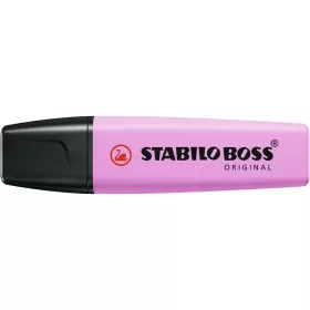   Szövegkiemelő 2-5mm, vágott hegyű, STABILO Boss original 70/158 pastel málna