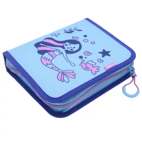   Tolltartó töltött szögletes 2 emeletes Connect Hableány lila/türkiz