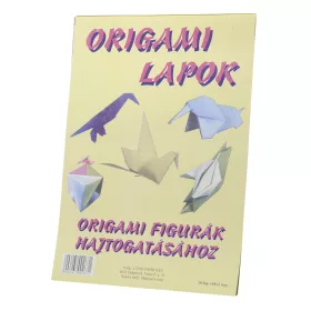 Origami és kivágó papír A4, 20 lapos