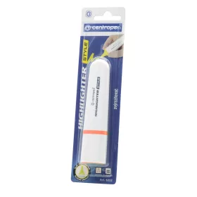   Szövegkiemelő 1-4,6mm, vágott hegyű, Centropen 6252 neon narancs