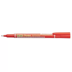   Alkoholos marker 1,2mm NF450-B Pentel vékony hegyű OHP S piros