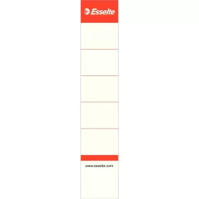   Cserecímke iratrendezőhöz, kétoldalas 30x158mm, Esselte fehér 10 db/csom