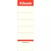Cserecímke iratrendezőhöz, kétoldalas 50x158mm, Esselte fehér 10 db/csom