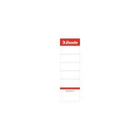   Cserecímke iratrendezőhöz, kétoldalas 50x158mm, Esselte fehér 10 db/csom