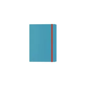 Gumis mappa A4, PP Extra tasakkal Leitz Cosy nyugodtkék