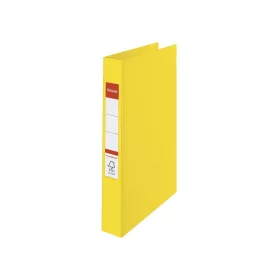   Gyűrűskönyv A4, 4,2cm, 4 gyűrű, PP Esselte Standard Vivida sárga