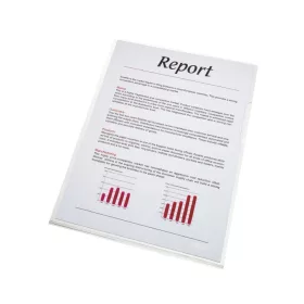   Genotherm 'L' A4, 150 micron víztiszta felület Esselte Luxus