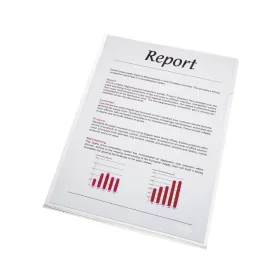   Genotherm 'L' A4, 150 micron víztiszta Esselte Luxus 100 db/csomag,