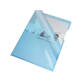   Genotherm 'L' A4, 150 micron víztiszta felület Esselte Luxus kék