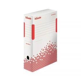   Archiváló doboz A4, 100mm, újrahasznosított karton Esselte Speedbox fehér