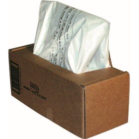   Hulladékgyűjtő zsákok iratmegsemmisítőhöz, 50-75 literes kapacitásig, Fellowes® 50 db/csomag,