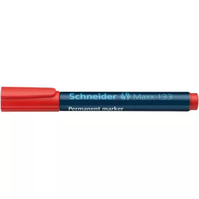   Alkoholos marker 1-4mm, vágott végű Schneider Maxx 133 piros