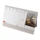 Asztali naptár 320mmx155mm, Meditáció fehérlapok álló tartóval Realsystem 2027.